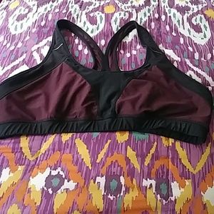 Black and burgundy sports